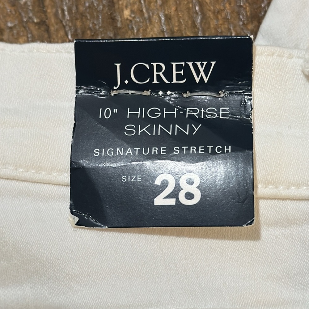 J.Crew 10” High-Rise Skinny Jeans NWT - Picture 6 of 13